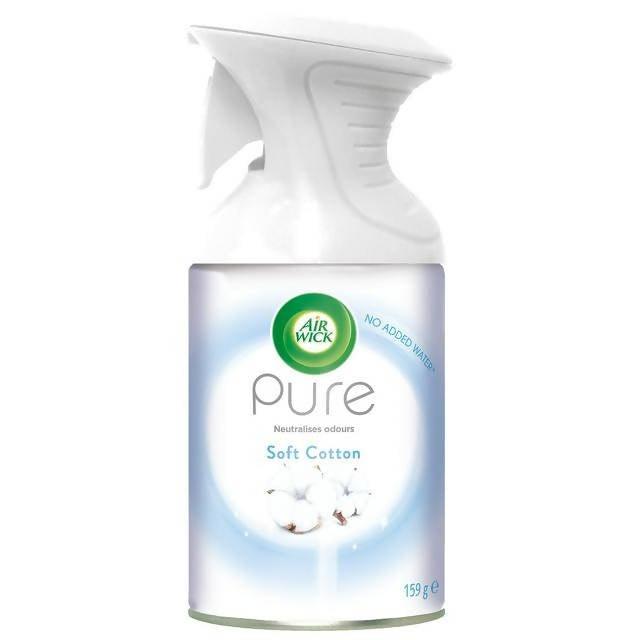 Air Wick Pure Soft Cotton Air Freshener 250ml - McGrocer