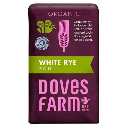 Doves Farm Organic White Rye Flour 1kg - McGrocer