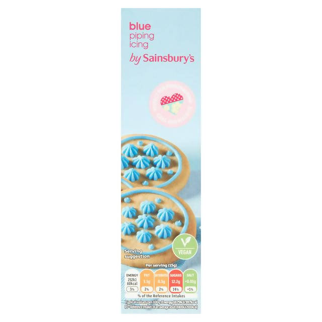 Sainsbury's Blue Designer Icing 120g