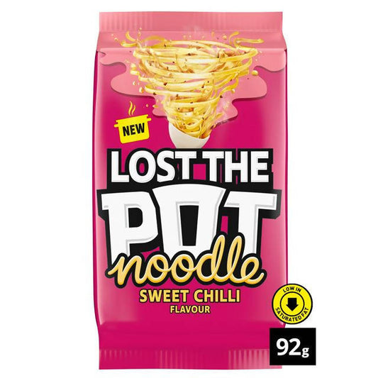 Pot Noodle Sweet Chilli Lost The Pot 92g Instant snack & meals Sainsburys   