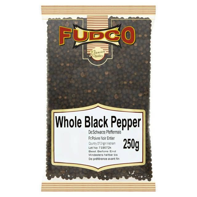 Fudco Whole Black Pepper 250g Asian Sainsburys   