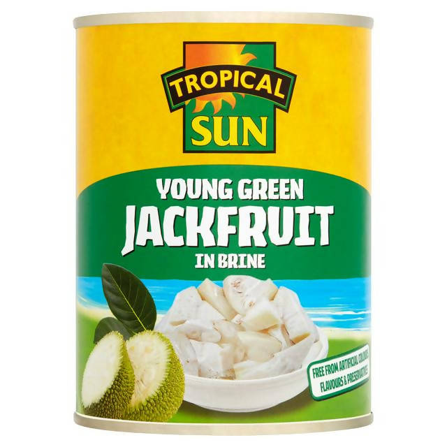 Tropical Sun Young Green Jackfruit in Brine 560g African & Caribbean Sainsburys   