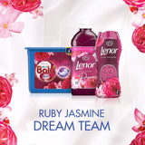 Lenor Fabric Conditioner Ruby Jasmine 48 Washes Laundry M&S   