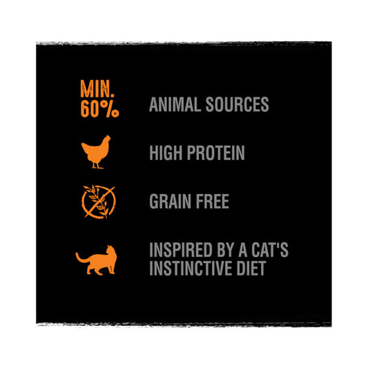 Crave Natural Grain Free Adult Complete Dry Cat Food Turkey & Chicken Cat Food & Accessories ASDA   