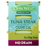 John West No Drain Tuna Steak Pots with Olive Oil Canned & Packaged Food M&S Default Title  