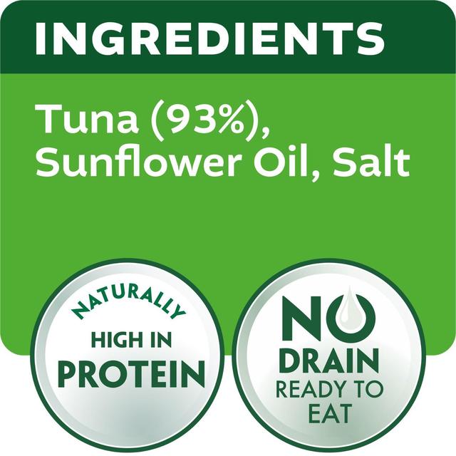 John West No Drain Tuna Steak Pots with Sunflower Oil Canned & Packaged Food M&S   