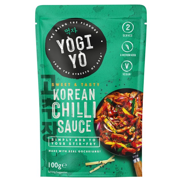 Yogiyo Medium Korean Chilli Stir-Fry Sauce Food Cupboard M&S Default Title  