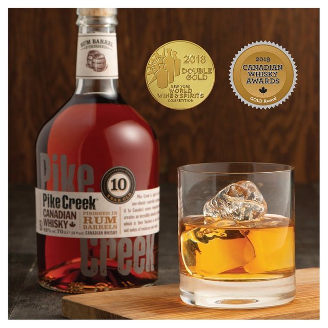 Pike Creek 10 Year Old Canadian Whisky Liqueurs and Spirits M&S   