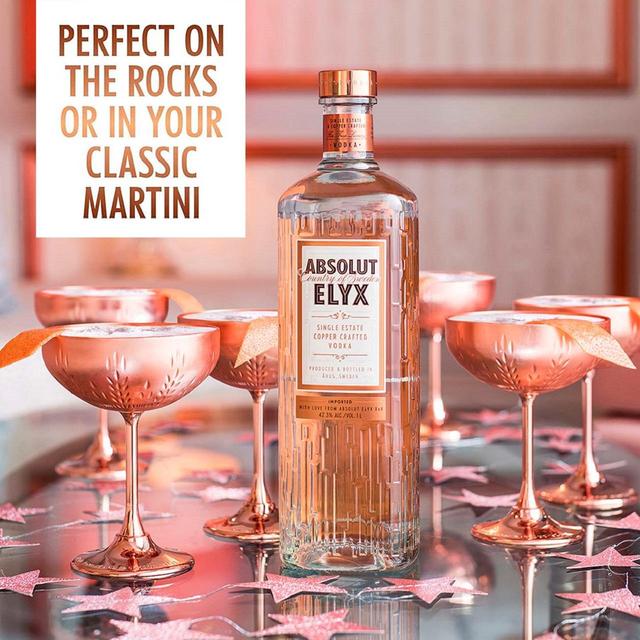 Absolut Elyx Single Estate Premium Swedish Vodka Liqueurs and Spirits M&S   