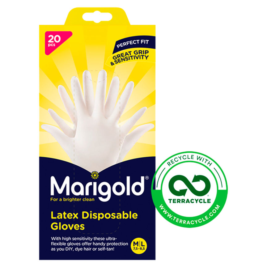 Marigold Latex Disposable Gloves