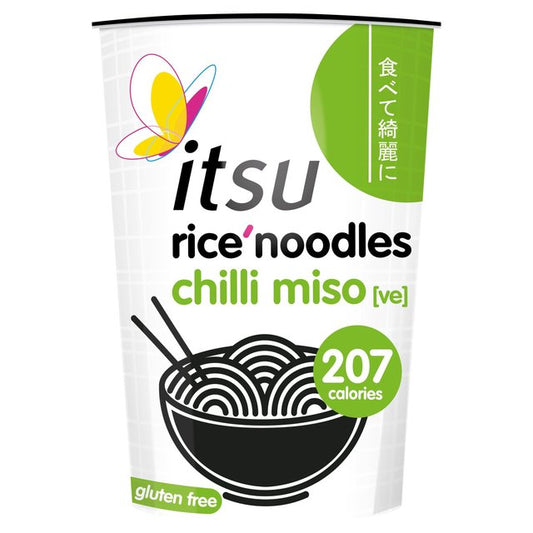 Itsu Chilli Miso Rice Noodles Cup - McGrocer