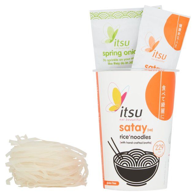 Itsu Satay Rice Noodles Cup