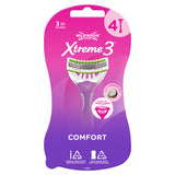 Wilkinson Sword Xtreme 3 Beauty Disposables 4'S Women's Toiletries ASDA   