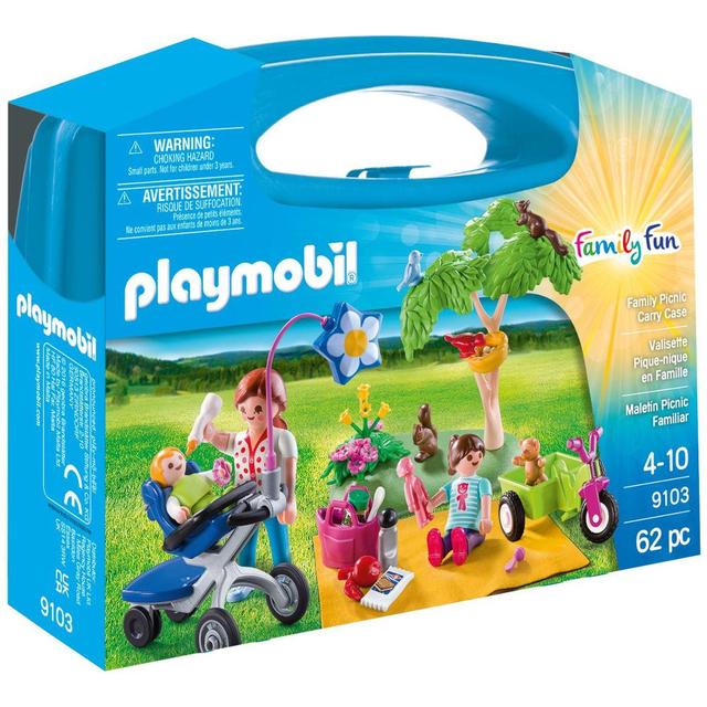 Playmobil 9103 Family Fun Family Picnic Carry Case Toys & Kid's Zone M&S   