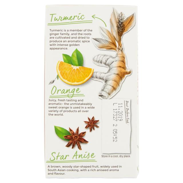 Twinings Superblends Turmeric with Orange and Star Anise Tea M&S   