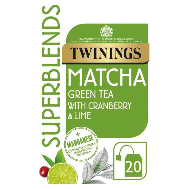 Twinings Superblends Matcha Green Tea with Cranberry and Lime