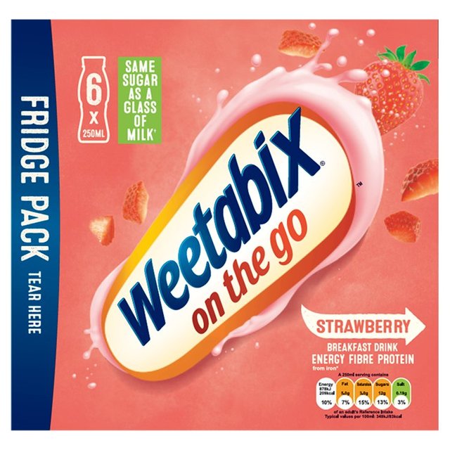 Weetabix On the Go Breakfast Drink Strawberry