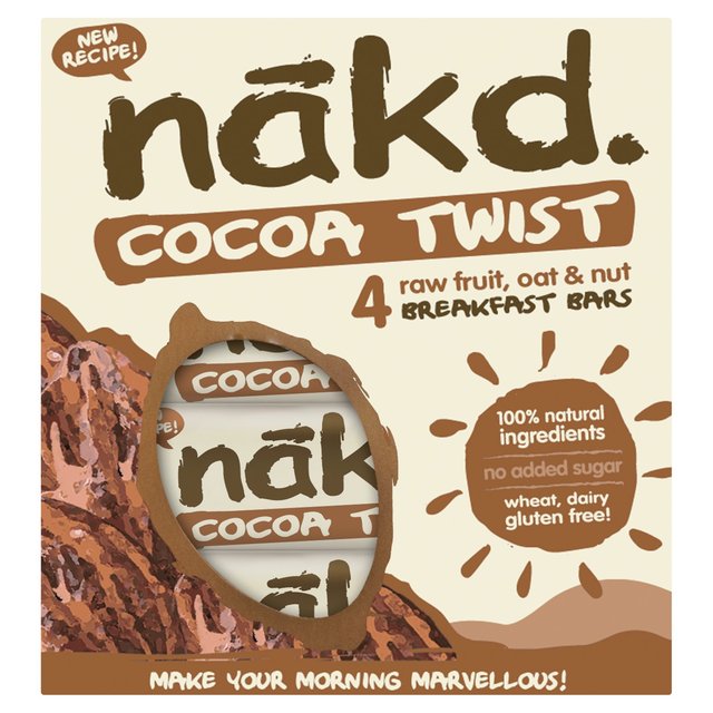 Nakd Cocoa Twist Fruit, Nut & Oat Bars