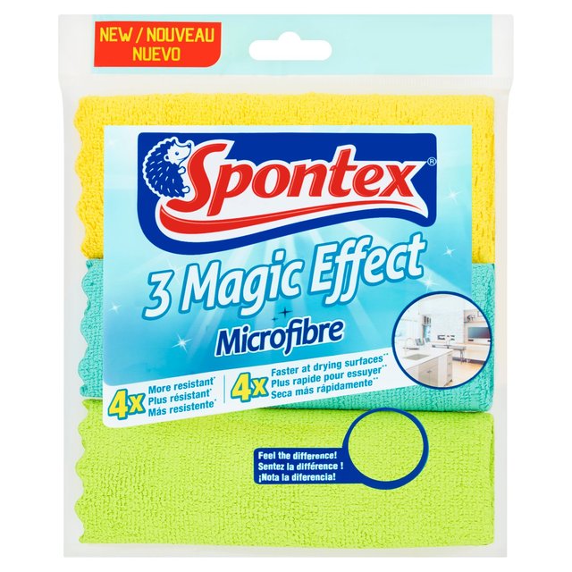 Spontex Magic Effect Microfibre Cloths