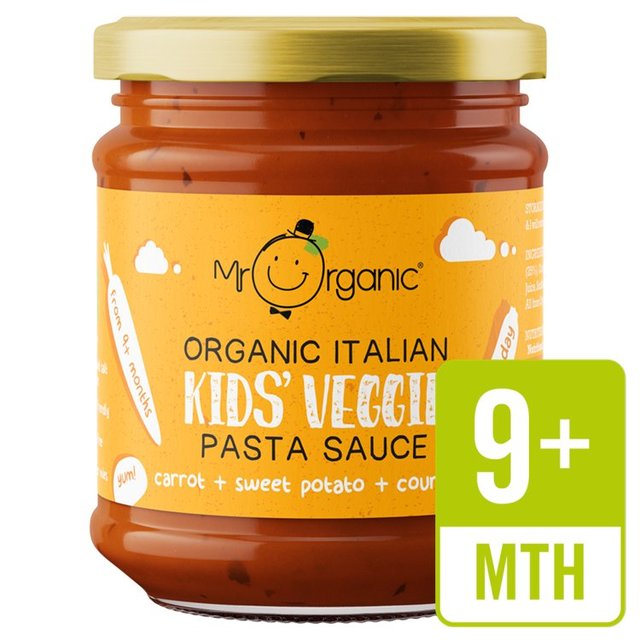 Mr Organic Kids Pasta Sauce Carrot, Sweet Potato & Courgette