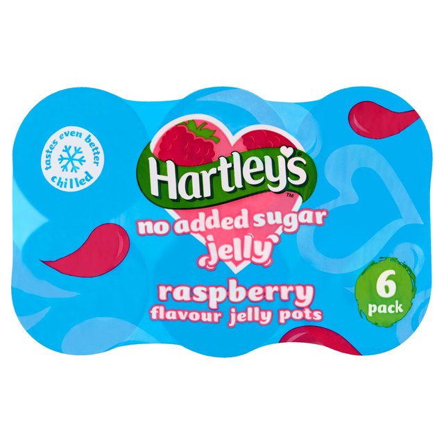 Hartley's No Added Sugar Raspberry Jelly Pot Multipack