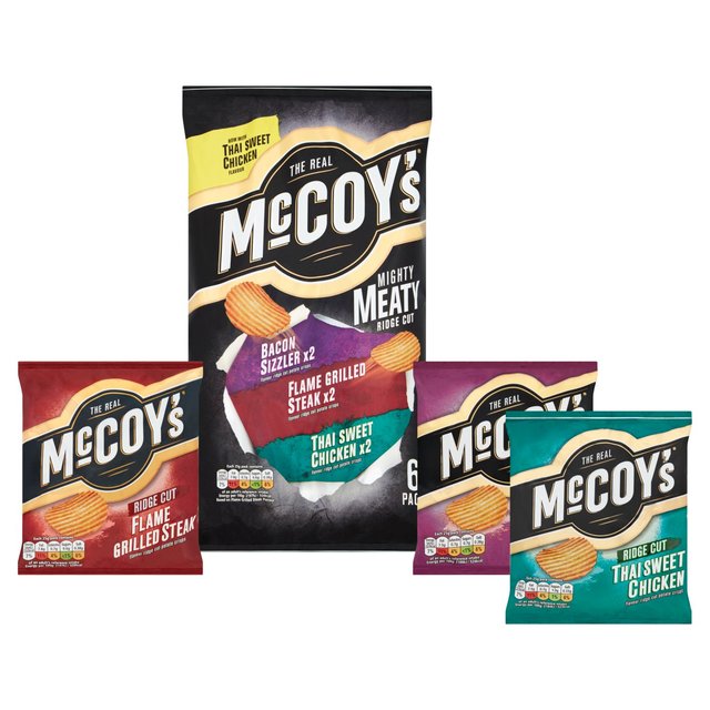 McCoy's Ridge Cut Meaty Chips