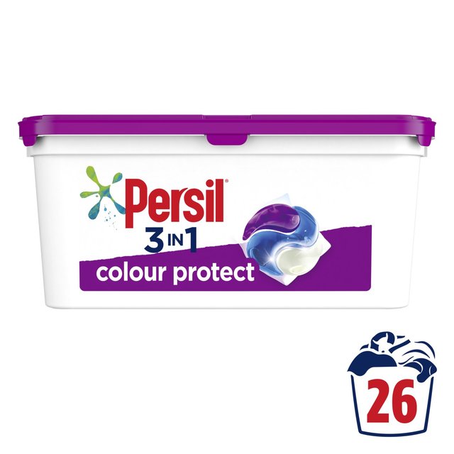 Persil 3in1 Laundry Capsules Colour Protect Accessories & Cleaning M&S   