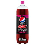 Pepsi Max Cherry Bottle Fizzy & Soft Drinks ASDA   