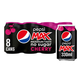 Pepsi Max Cherry Cans Fizzy & Soft Drinks ASDA   