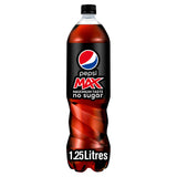 Pepsi Max No Sugar Cola Bottle Fizzy & Soft Drinks ASDA   