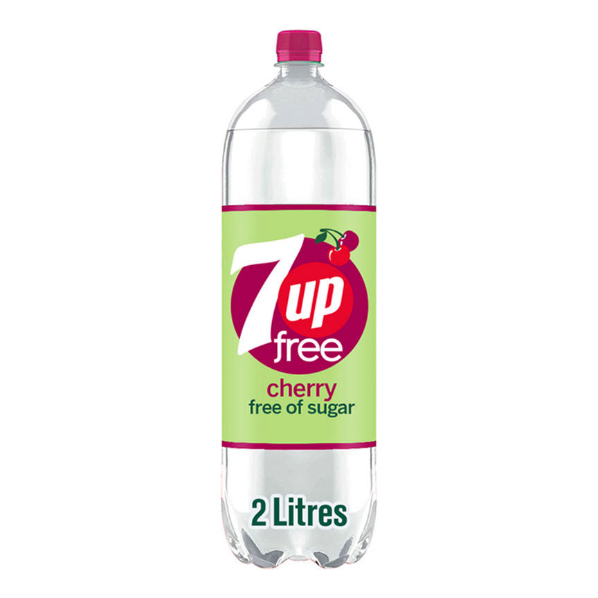7UP Free Cherry Bottle Fizzy & Soft Drinks ASDA   
