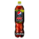 Pepsi Max Lime No Sugar Cola Bottle Fizzy & Soft Drinks ASDA   