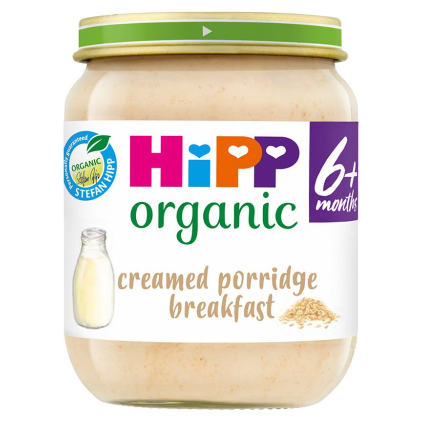 HiPP Creamed Porridge Breakfast Baby Food Jar 6+ Months Baby Food ASDA   