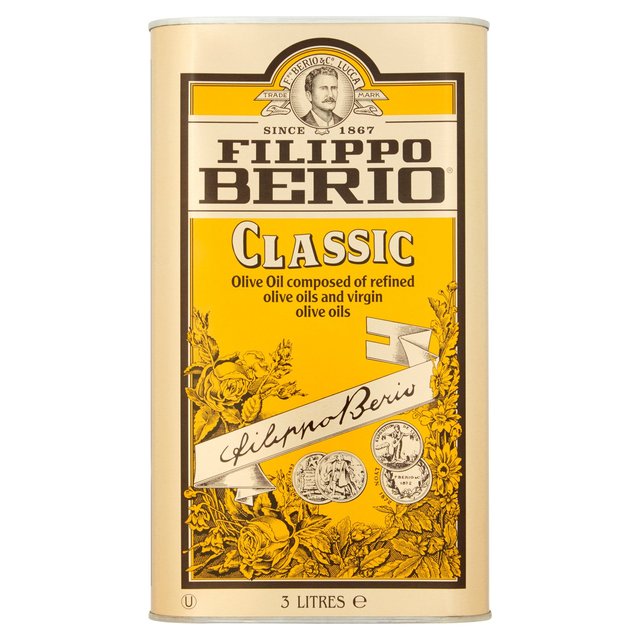 Filippo Berio Classic Olive Oil 3 Litre Tin - McGrocer