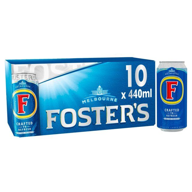 Foster's Lager Beer Cans GOODS ASDA   