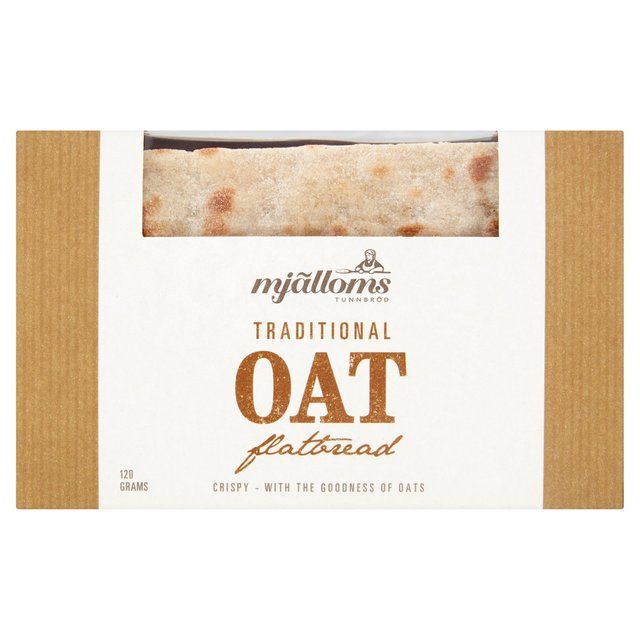 Mjalloms Traditional Oat Flatbread Biscuits, Crackers & Bread M&S   