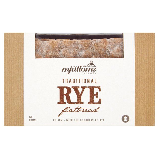 Mjalloms Traditional Rye Flatbread Biscuits, Crackers & Bread M&S   