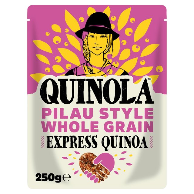 Quinola Pilau Style Wholegrain Ready to Eat Quinoa