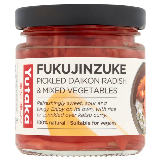 Yutaka Fukujinzuke Mixed Vegetable Japanese Pickles Food Cupboard M&S Default Title  