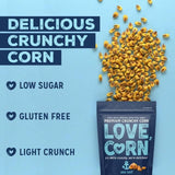 LOVE CORN Sea Salt Crunchy Corn Crisps, Nuts & Snacking Fruit M&S   