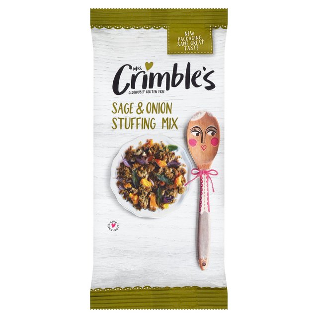 Mrs Crimble's Gluten Free Sage & Onion Stuffing Mix Food Cupboard M&S   