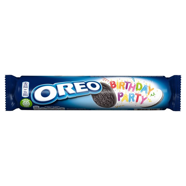 Oreo Birthday Party Sandwich Biscuit