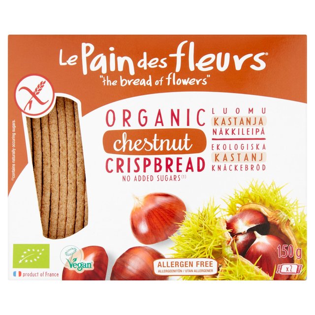 Le Pain des Fleurs Chestnut Crispbread