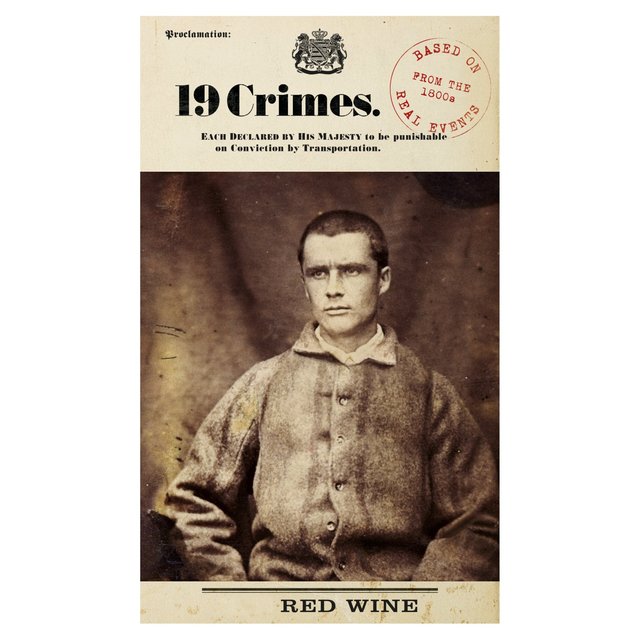 19 Crimes Red Blend Beer, Wine & Spirits M&S   