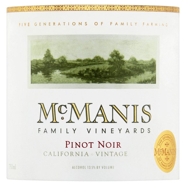 McManis Estate Pinot Noir Wine & Champagne M&S   