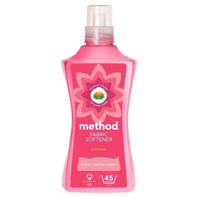 Method Pink Freesia Fabric Conditioner 45 Wash Laundry M&S   