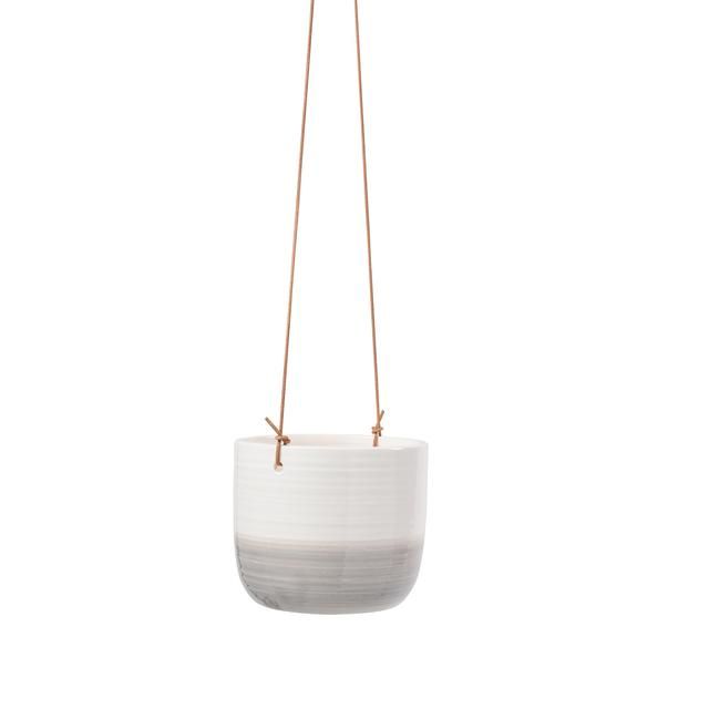 Burgon & Ball Hanging Plant Pot, Ripple, 11cm