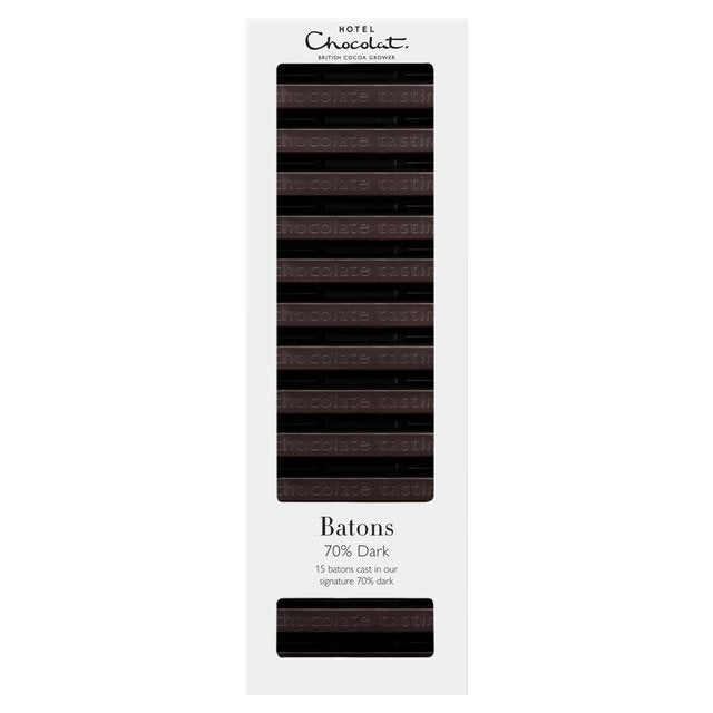 Hotel Chocolat 70% Dark Chocolate Batons FOOD CUPBOARD M&S   