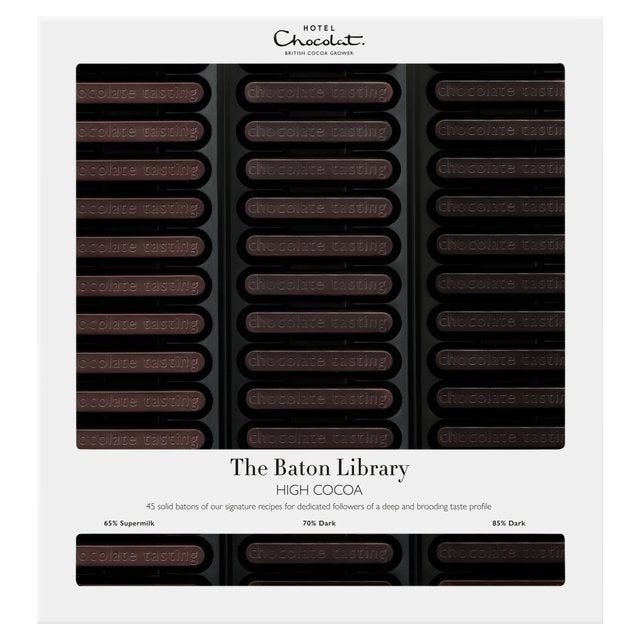 Hotel Chocolat High Cocoa Chocolate Baton Library