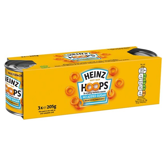 Heinz Hoops No Added Sugar